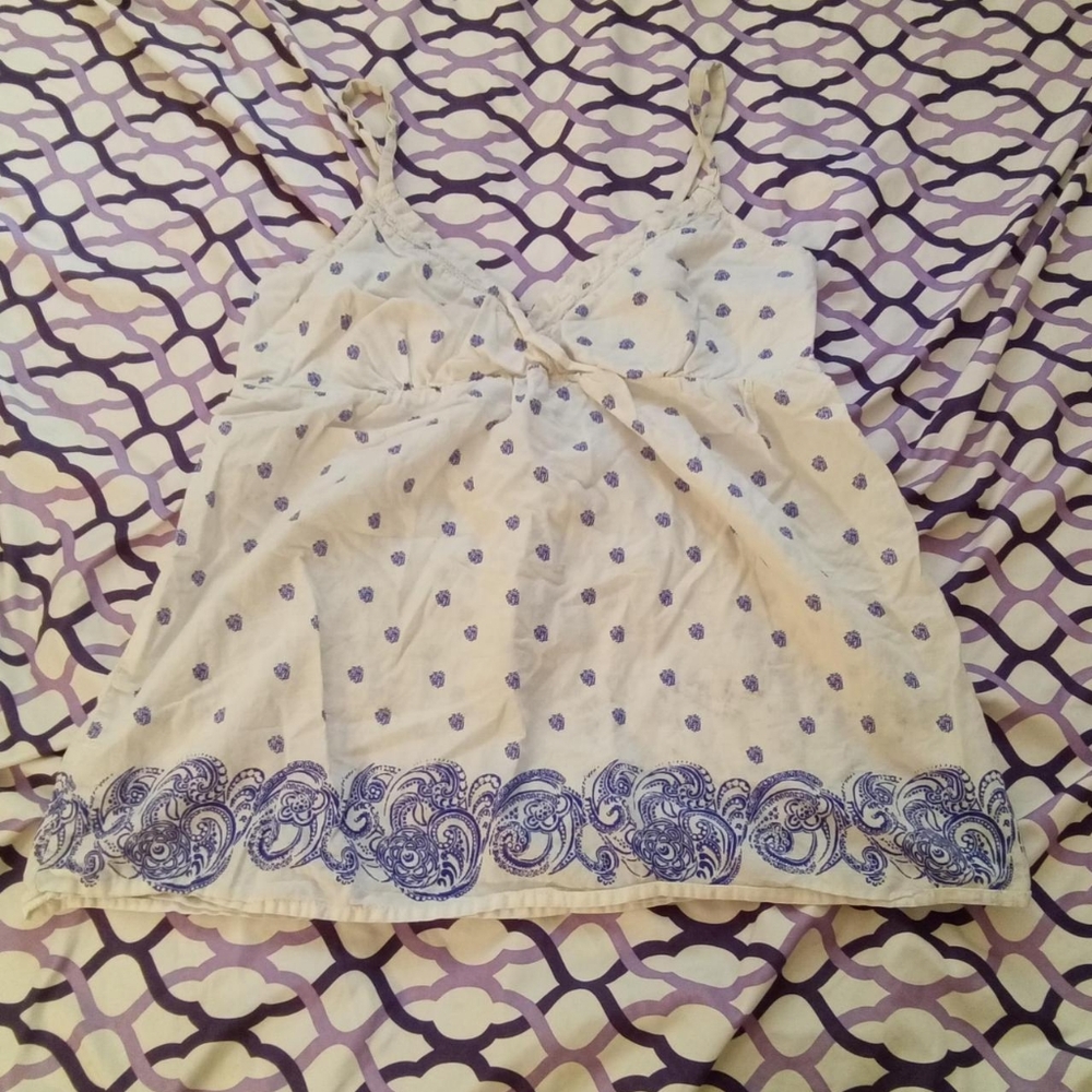 Fadedglory flowy tank top